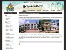 Tablet Screenshot of hifzulquraan.com